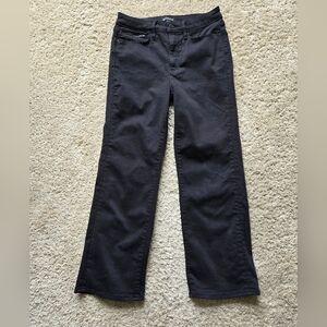Athleta Sculptek Black Cropped Jeans